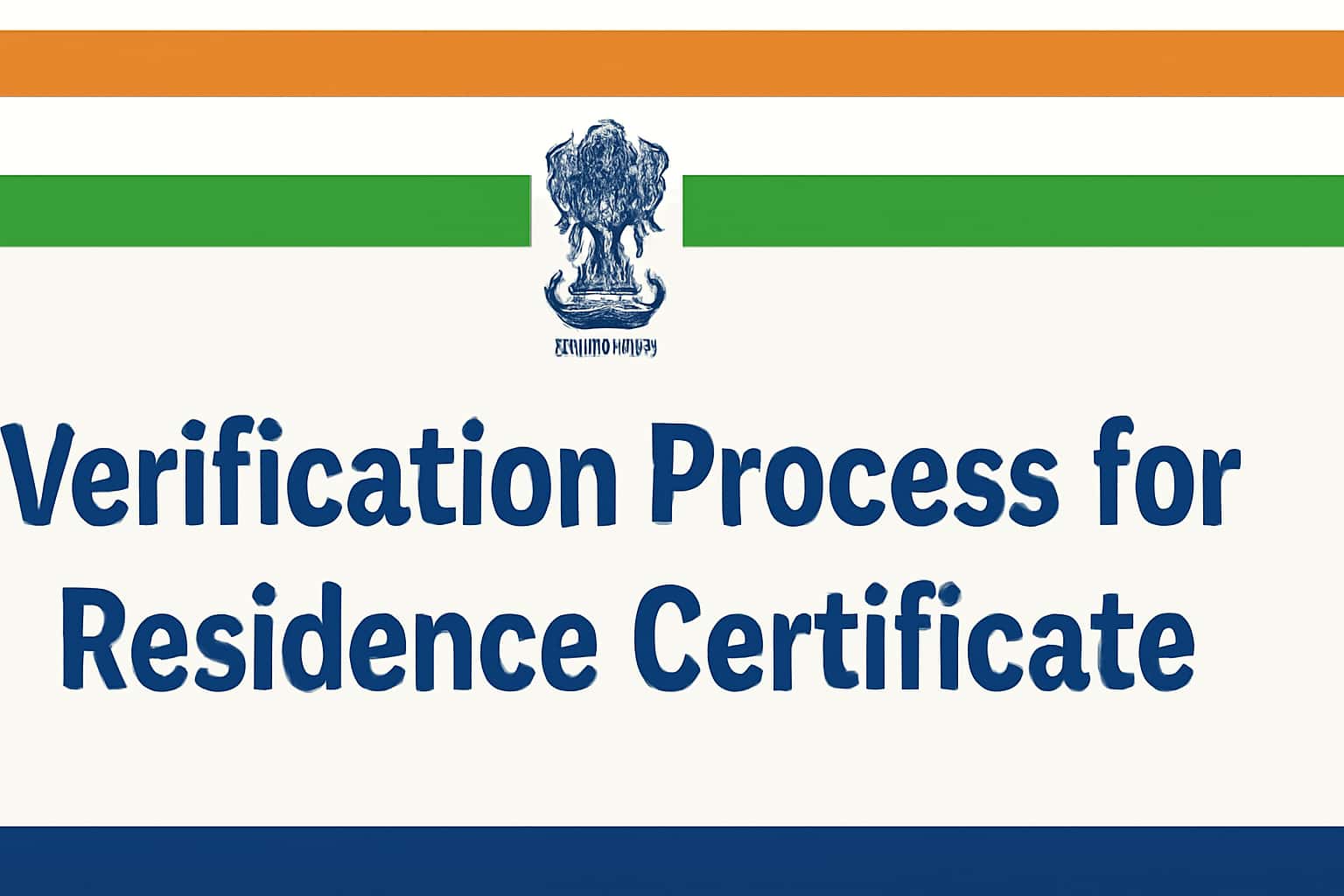 Verification Process for Residence Certificate